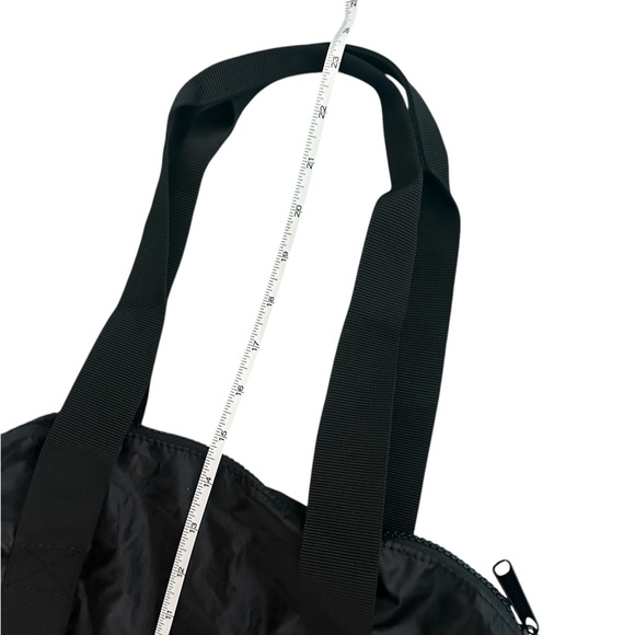 Herschel Self Folding Black Nylon Tote Bag - Picture 7 of 11